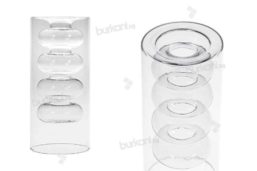 Декоративен съд от духано стъкло за ароматизатор 350 мл 