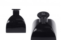Стъклена черна бутилка 300 мл за ароматизатори 