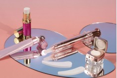 Тубичка - акрилна спринцовка 20 мл airless бронзова за козметична употреба с капачка - 6 бр.