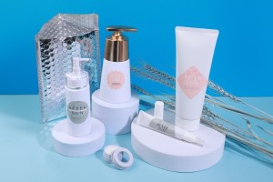 Пластмасова бутилка 120 мл с помпа за крем и капачка ПП24-изображение_група