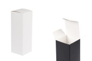 Хартиена опаковъчна кутия 50x50x145 mm с вътрешна вложка за бутилки за етерично масло 100 ml - 20 бр.