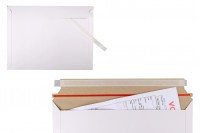 Хартиен плик с размери 320х225 мм (подходящ за формат А4) със запечатваща се лента - 10 бр.