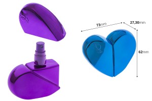 Бутилка за парфюм 25 мл "Валентинка"-изображение_размери