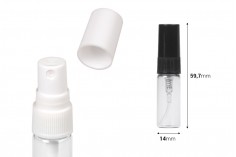 plastik kapaklı parfüm 5 ml glass Sprey