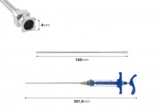 10 ml çok amaçlı plastik şırınga - metal iğneli
