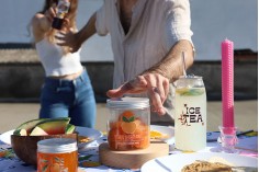 Şeffaf aluminyum kapaklı PET  krem kavanozu 150 ml