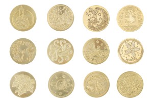 Печат за восък с диаметър 25 мм в различна форма-изображение_група