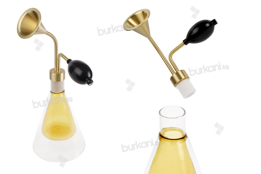 Siyah uzun ampul atomizerli koku örnekleme makinesi