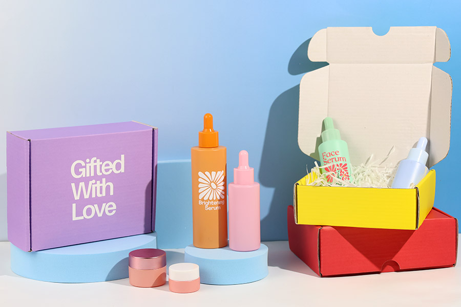 Цветна опаковъчна кутия от крафт хартия 170х130х60 мм - 20 бр Цветна опаковъчна кутия от крафт хартия 170х130х60 мм - 20 бр-изображение_група