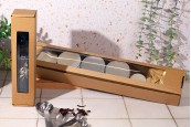 Кутия от крафт хартия с прозорец 80х60х500 мм - 20 бр Кутия от крафт хартия с прозорец 80х60х500 мм - 20 бр