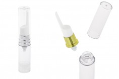 Şeffaf serum şişesi 5 ml ( airless) 