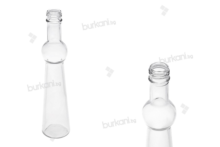 Стъклена бутилка с размери 53x240 - 180 ml