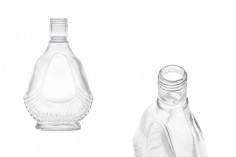 Стъклена бутилка с размери 90x38x145 - 130 ml