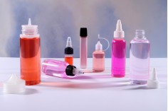 PET бутилка 10 ml с черна капачка Unicorn за електронна цигара - 50 бр
