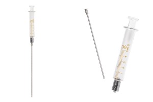 Стъклена спринцовка с метален нос и метална игла 5 мл-изображение_продукт