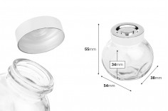 Cam mini 50 ml kavanoz 