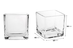 Декоративни стъклени купи 60x60 mm-изображение_размери