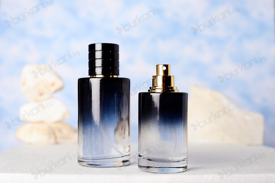Стъклена бутилка за парфюм със спрей и капачка (PP 15) - 30 ml-изображение_група