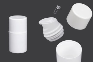 Пластмасова бутилка за крем 30 мл Airless в опаковка от 12 броя-изображение_продукт