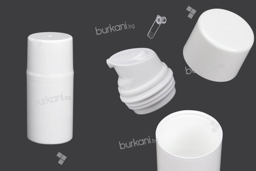 Пластмасова бутилка  Airless 50 ml за крем 
