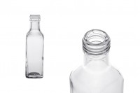 Стъклена прозрачна бутилка 100 мл Мараска ПП 31,5 - 120 бр. 