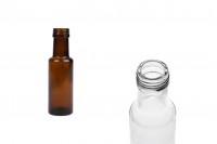 Стъклена бутилка 100 мл  Дорика с гърловина 31,5 - 120 бр. 