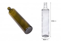 Cam şişe 750 ml Marasca ağızlı PP 31,5 - 35 adet