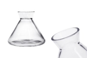Стъклена прозрачна бутилка 200 мл  за ароматизатори-изображение_продукт