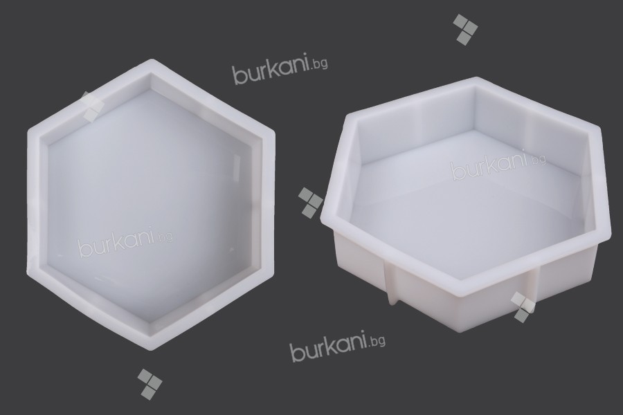 Deep Hexagon Mold for Resin