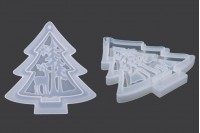 Snowflake ornament silicone mold