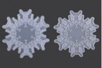 Силиконова форма Орнамент снежинка (epoxy resin) 