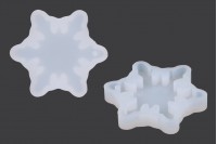Силиконови форми за течнос тъкло малки снежинки