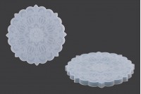 Flower coaster silicone mold