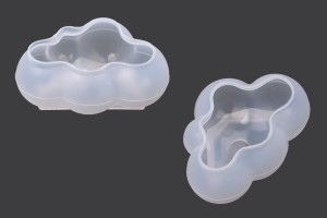 Силиконова форма 3D Облак 48х23 мм-изображение_продукт