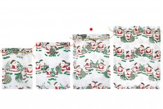 Organzeden yapılmış 200x300 mm Noel çantası - 25 adet -
