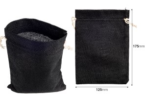 Ленени цветни торбички 125х175 mm - 50 бр.-изображение_размери