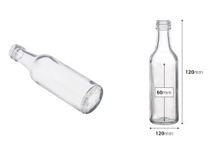 Малки шишенца за ракия 50 мл (Оста)-изображение_размери