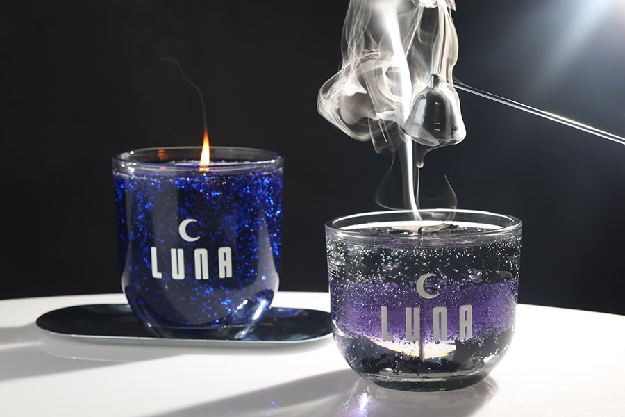 Стъклен декоративен буркан  с размер  121x130 мм за свещ-изображение_група