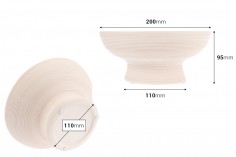 Beton mum kavanozu 200x95 mm çeşitli renklerde