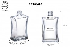 Стъклена бутилка за парфюм +  50 ml  7/50 |(18/415)