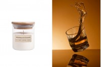 Ароматна ръчно изработена свещ Whiskey and Caramel - 110 гр. 