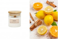 Sunny Elegance  Ahşap fitilli kokulu soya mumu (110gr)