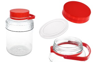 Стъклен буркан с пластмасова капачка 5000 мл-изображение_продукт