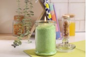Стъклен буркан със стъклена капачка 330ml Стъклен буркан със стъклена капачка 330ml
