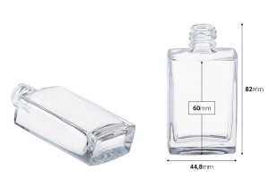 Стъклена бутилка за парфюм 30 ml (18/415)-изображение_размери