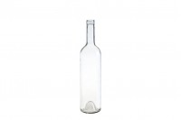 Стъклена прозрачна бутилка за вино  750 мл  Бордо Европа 18.3 mm 