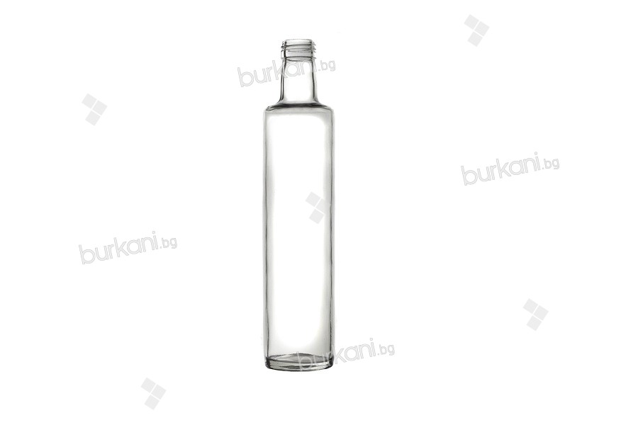 Прозрачна бутилка за зехтин, оцет или вода 750 ml Дорика  (PP 31.5)
