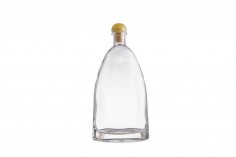 Стъклена елегантна бутилка за ликьор 500 мл 