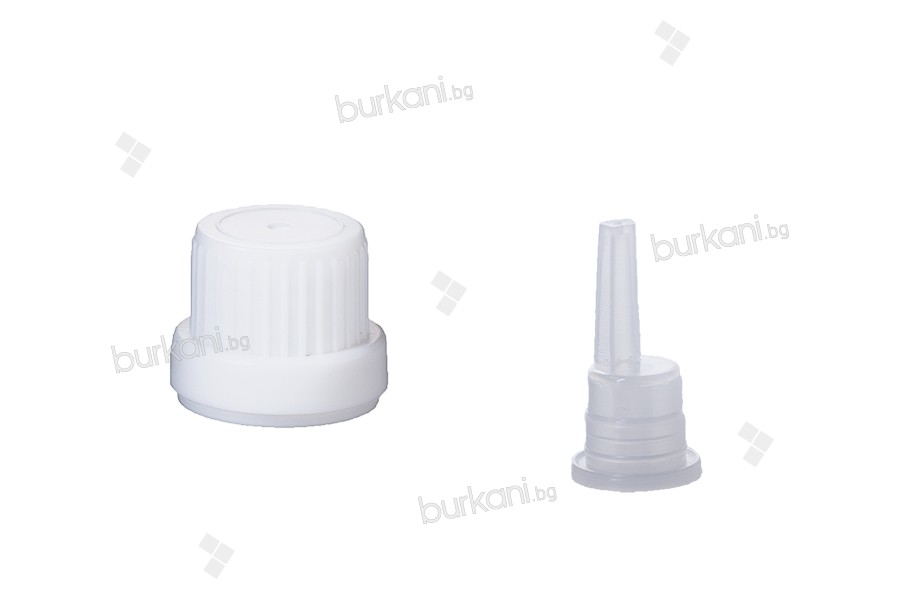 Пластмасова капачка с дозатор за бутилки за етерични масла  PP18 