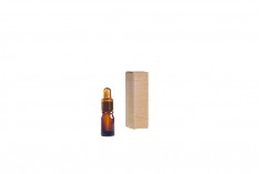 Хартиена кутия за бутилки  5ml и  10ml, с размери 25x25x87 - 50 бр.